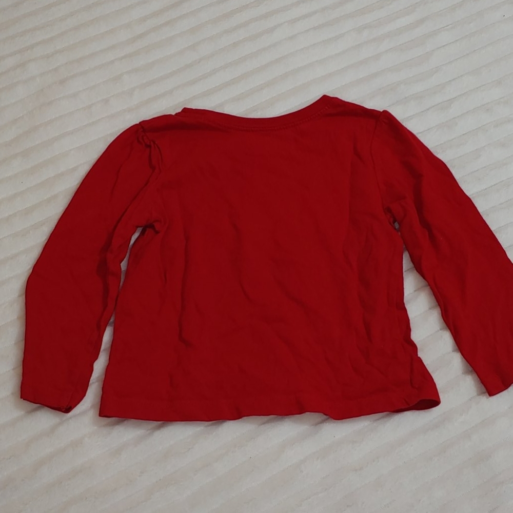 ๐Children's Place Snowflake โค long sleeve sz 3T - Picture 3 of 3